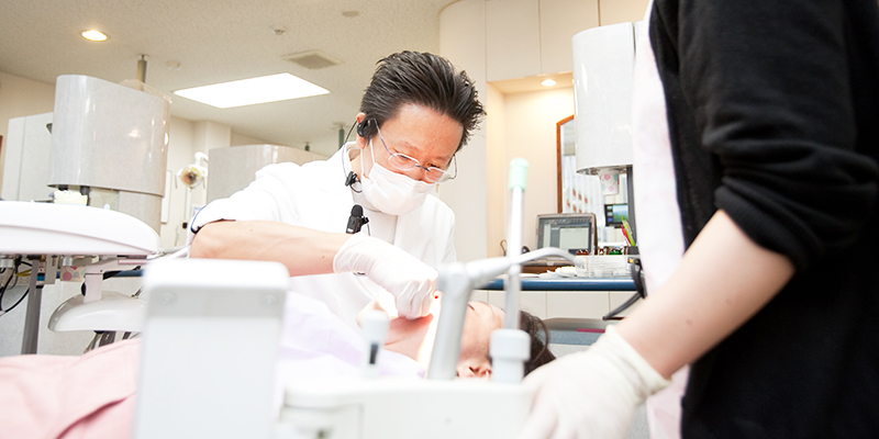 できるだけ痛み・怖さの少ない治療