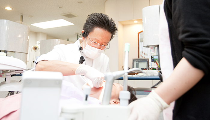 ２回目（治療計画のご説明、歯石除去、歯磨き指導）